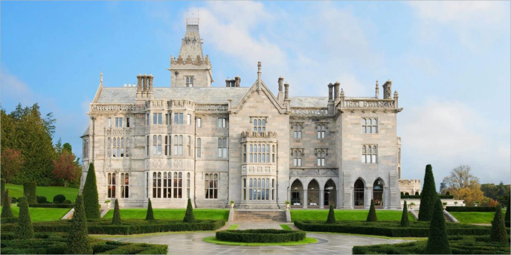 Hotel Adare Manor en Irlanda.