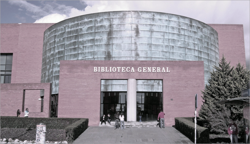 Biblioteca de la Universidad de Málaga.