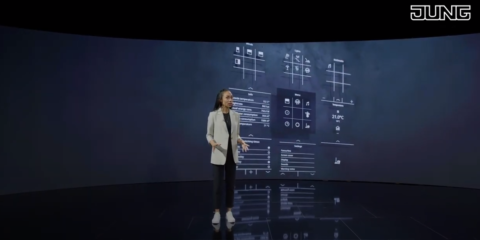 LS Touch, el controlador de estancia KNX inteligente de Jung