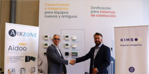 Alianza entre Airzone y Kimbo Smart para ofrecer nuevos servicios a las promotoras inmobiliarias