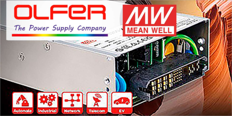 Nuevas fuentes de alimentación en formato rack distribuidas por Electrónica OLFER