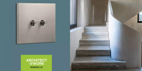 Los mecanismos y sistemas domóticos de Vimar se han expuesto en Architect at Work Marsella