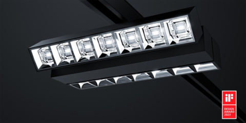 La luminaria Sceno de Zumtobel es galardonada en los iF Design Awards 2023 por su diseño y aplicaciones