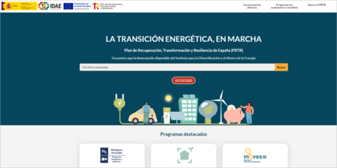 El IDAE lanza un portal web de ayudas energéticas que incluyen tecnologías de regulación y control