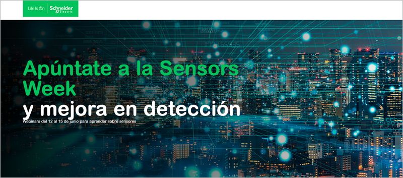 Sensors Week de Schneider Electric.
