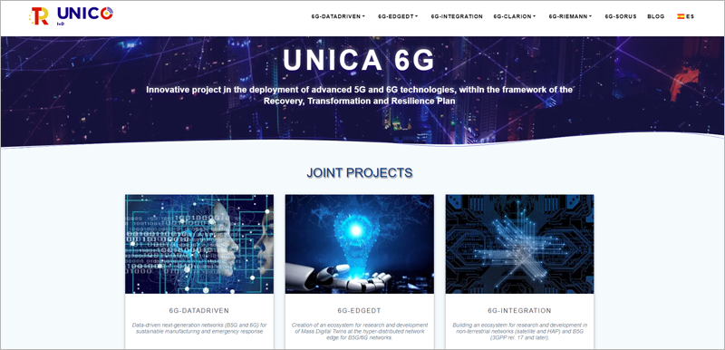 Proyecto 6G-Datadriven de la UC3M.