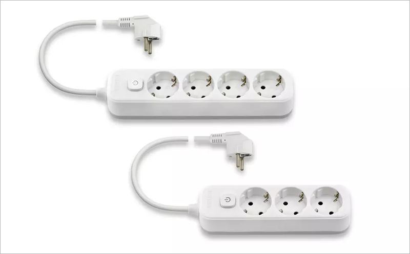 Hama Regleta Inteligente 4 Tomas + USB Blanco