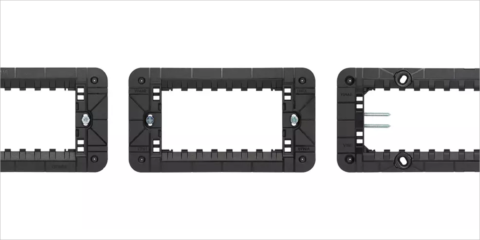 Nuevos soportes antivandálicos para la serie de mecanismos Linea de Vimar