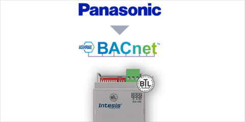 La interfaz Panasonic Etherea to BACnet de Intesis mejora la calidad del aire y el consumo energético