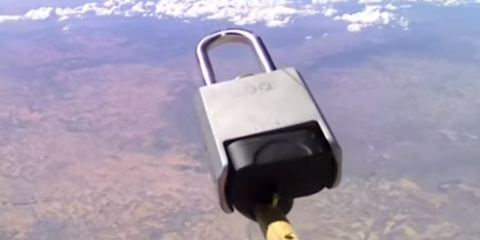 El viaje del candado iLOQ a la estratosfera