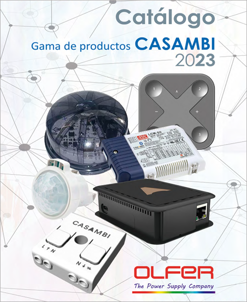 Catálogo Casambi 2023 Electrónica Olfer.