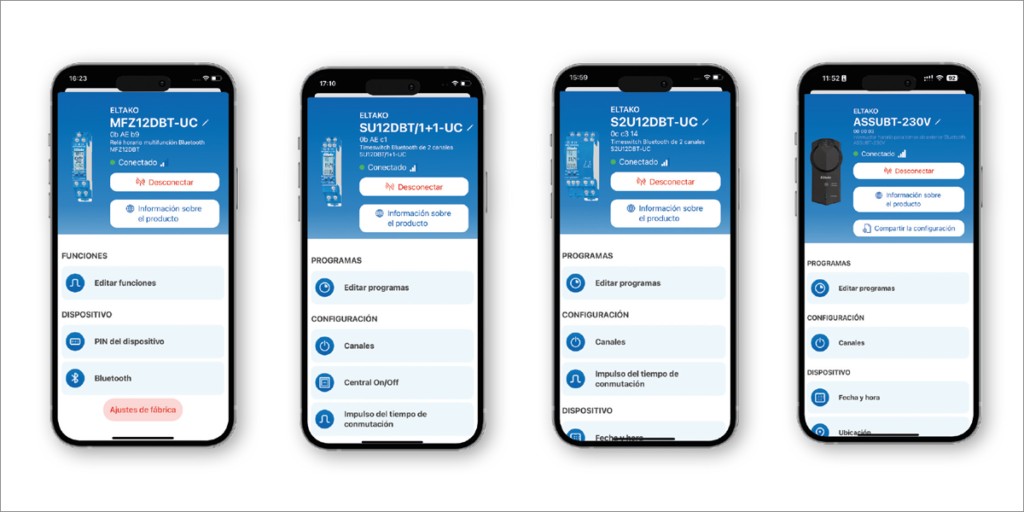 Aplicación de Eltako.