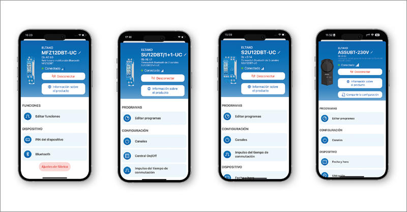 Aplicación de Eltako.