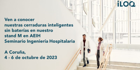 Los cilindros electrónicos de iLOQ se expondrán en el Seminario de Ingeniería Hospitalaria en A Coruña