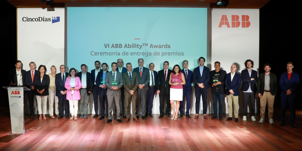 Galardonados en los ABB Ability Awards.