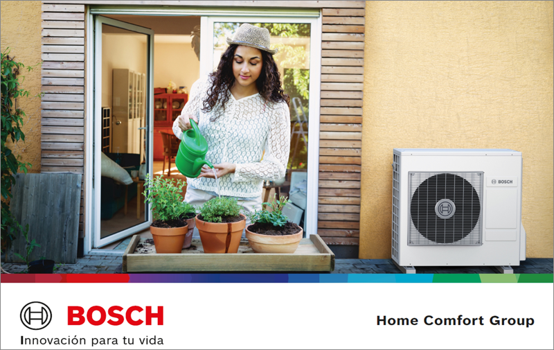 Bosch inversión bombas calor.