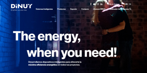 La nueva web corporativa de Dinuy ofrece una experiencia más intuitiva, informativa y atractiva
