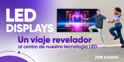 Los productos LED displays de Hikvision ofrecen la máxima calidad de imagen y una fácil instalación
