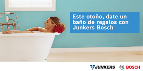 La nueva campaña de calentadores de Junkers Bosch premia la fidelidad de los instaladores