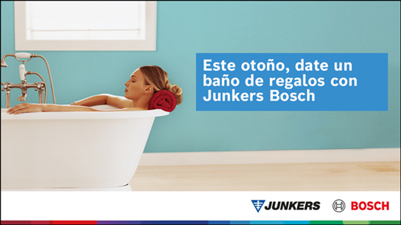Campaña para profesionales de Junkers Bosch.