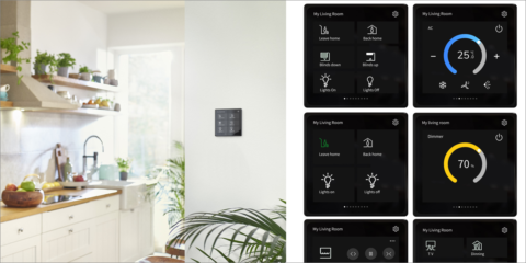 El ecosistema KNX de Schneider Electric se amplía con nuevas funciones y con una pantalla táctil