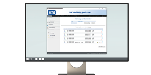 2N NetStar SW, el software de 2N para realizar llamadas a través de la tecnología IP