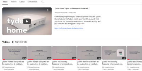 Delta Dore incorpora nuevos videotutoriales en su canal de YouTube para instaladores