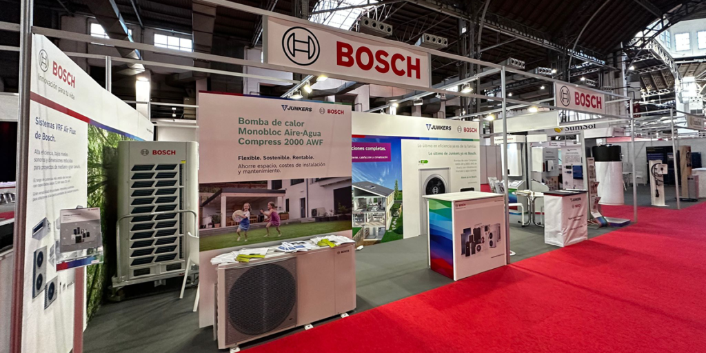 Stand de Junkers Bosch en Efintec.