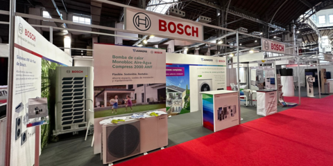 Las soluciones de calefacción y climatización de Bosch se exhibieron en Efintec