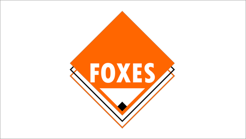 Logo foxes.