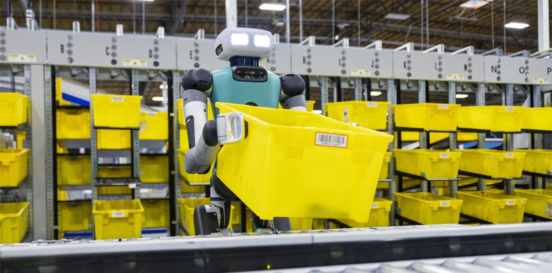 Digit, el robot bípedo de Amazon.