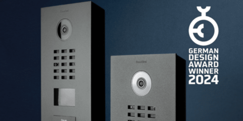 La serie de videoporteros IP D21x de DoorBird obtiene el German Design Award 2024 por su diseño