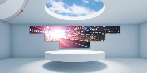 Hikvision presenta las pantallas modulares LED de la serie CGF para el sector retail