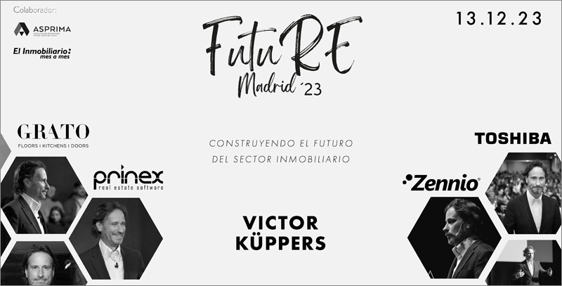 Victor Küppers y Zennio en el evento Future Madrid 2023.