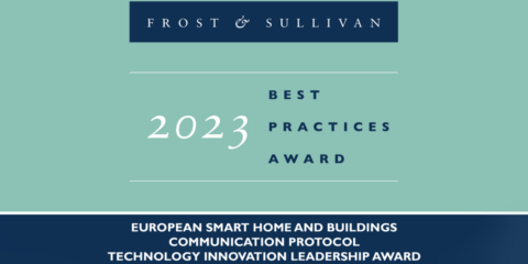 El estándar KNX obtiene el Premio al Liderazgo en Innovación Tecnológica Global 2023 de Frost & Sullivan