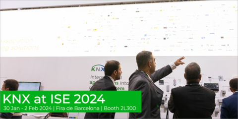 La Asociación KNX será el presentador oficial de ISE y mostrará las novedades KNX IoT en su stand