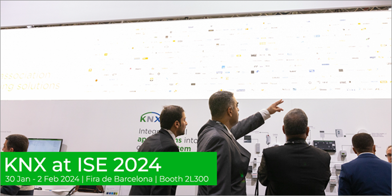 Asociación KNX en ISE 2024.