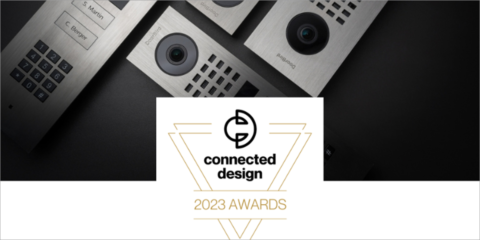 La gama D11x de DoorBird obtiene el premio Connected Design de 2023 por su diseño innovador