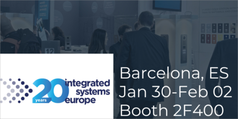 Las nuevas soluciones de comunicación de puertas inteligente de DoorBird se expondrán en ISE