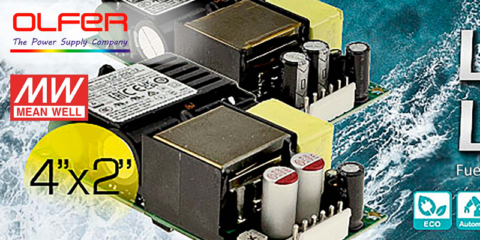 Electrónica OLFER presenta las fuentes de alimentación LOP de perfil ultra bajo y tamaño compacto