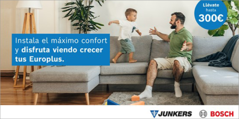 Junkers Bosch lanza una campaña para profesionales que instalen sus equipos de climatización