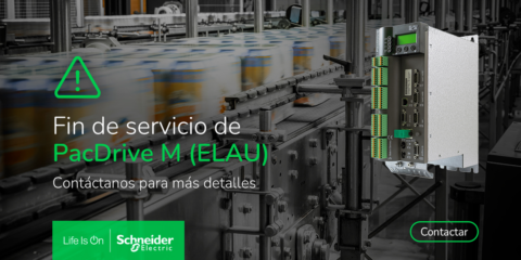 La plataforma PacDrive M de Schneider Electric se reemplazará por la nueva gama PacDrive 3