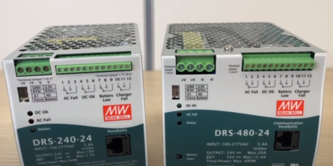 Funcionalidades de la fuente de alimentación de la serie DRS de Electrónica OLFER