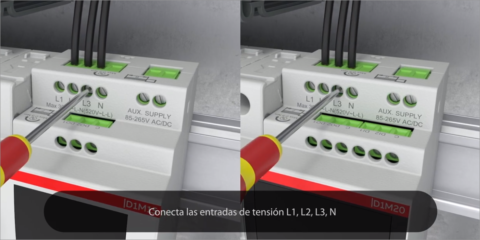 Analizadores de redes D1M para carril DIN de ABB