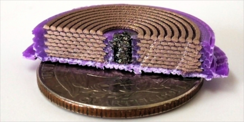 El MIT modifica una impresora 3D que produce solenoides magnéticos para dispositivos electrónicos