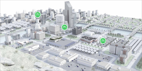 Gestión de flotas de vehículo eléctrico con la solución inteligente, escalable y flexible de carga EVlink Pro AC de Schneider Electric