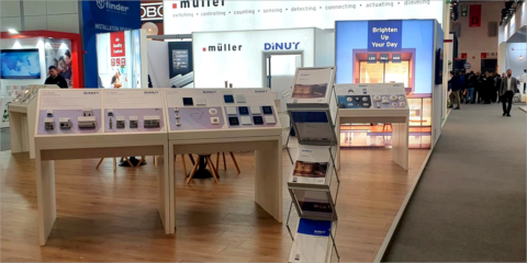 Los nuevos productos de Dinuy reciben una buena valoración de los asistentes de Light+Building