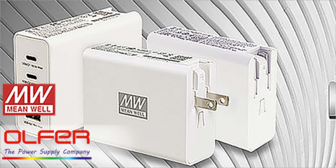 Electrónica OLFER añade en su catálogo el cargador rápido universal NG100 con puertos USB-C