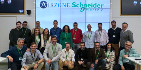 El ecosistema Wiser de Schneider Electric incluye las soluciones de climatización de Airzone