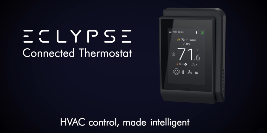 Termostato conectado Eclypse de Distech Controls.